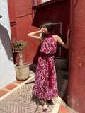VESTIDO BURDEOS