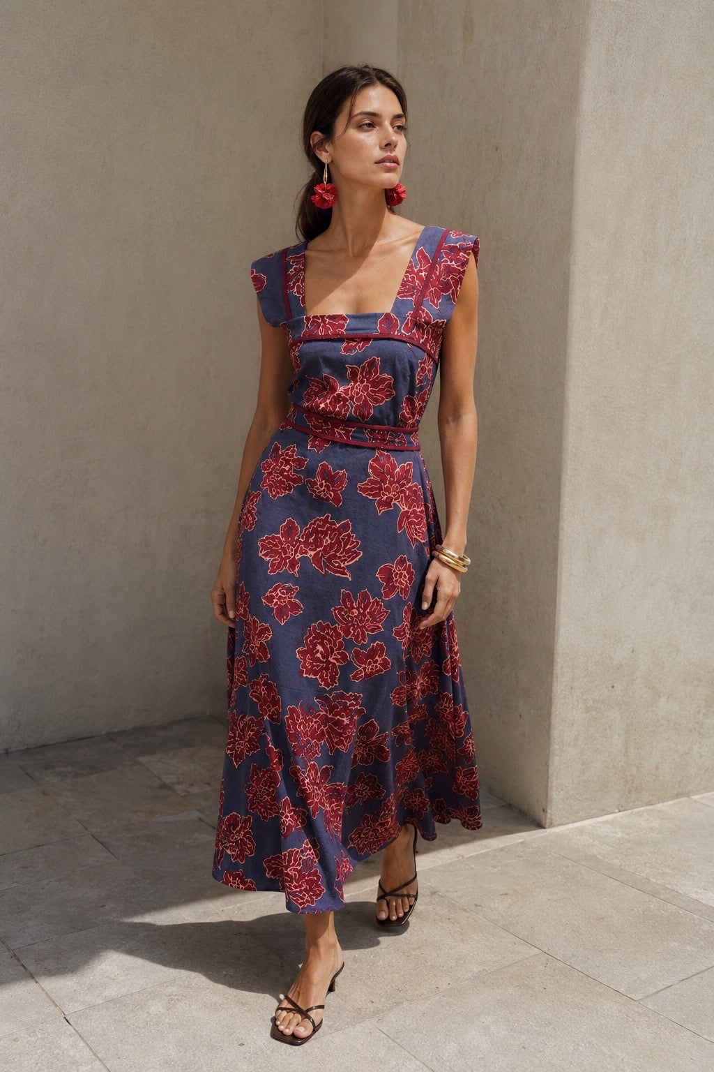 PREVENTA VESTIDO CARLOTA AZUL