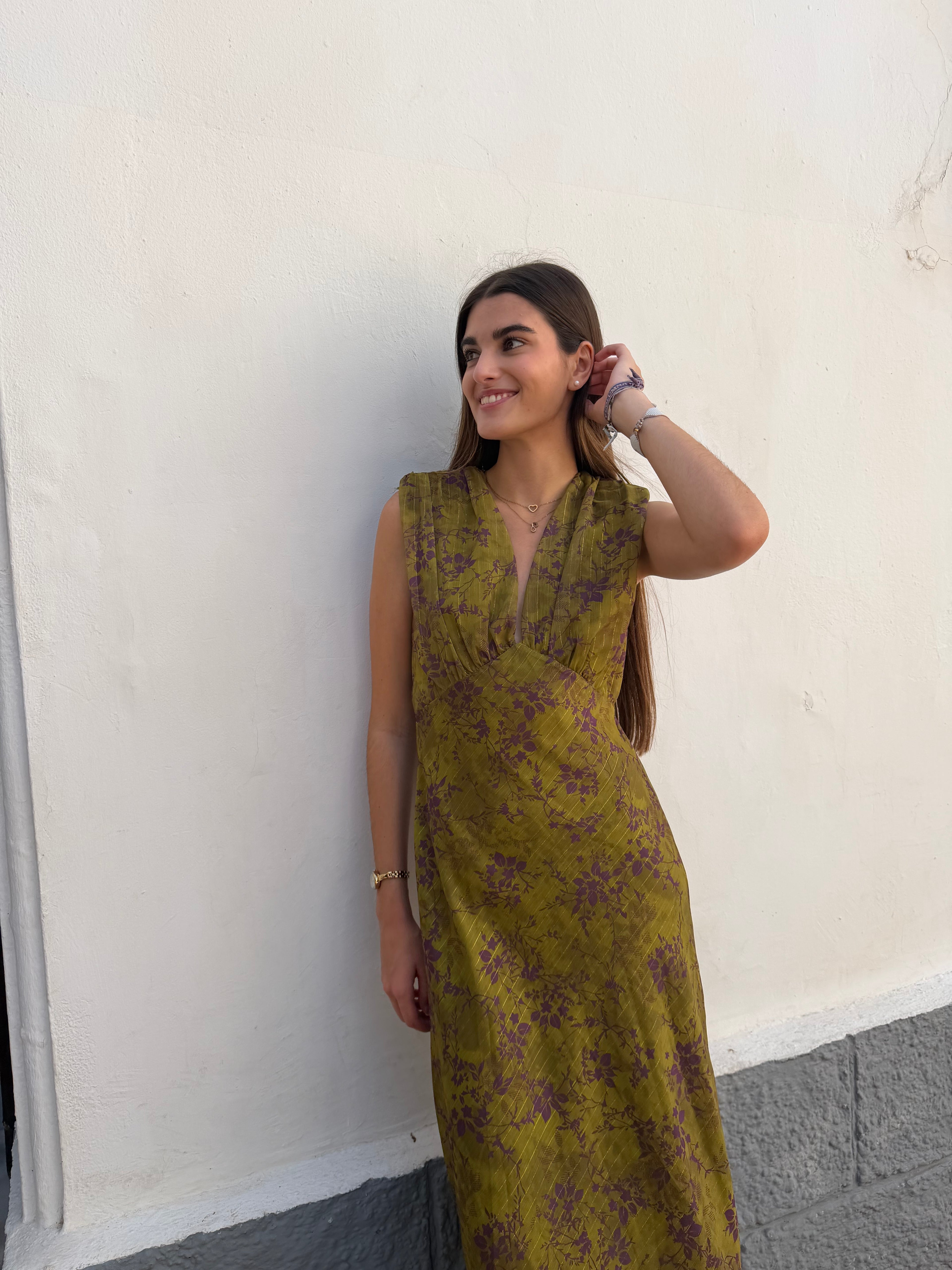 VESTIDO VERDE