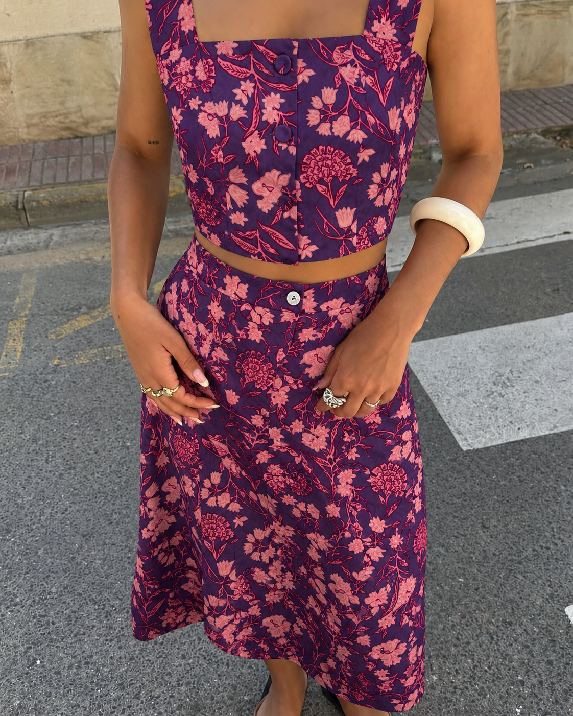CONJUNTO GRECIA MORADO