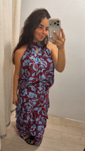 CONJUNTO VENECIA ROJO Y AZUL