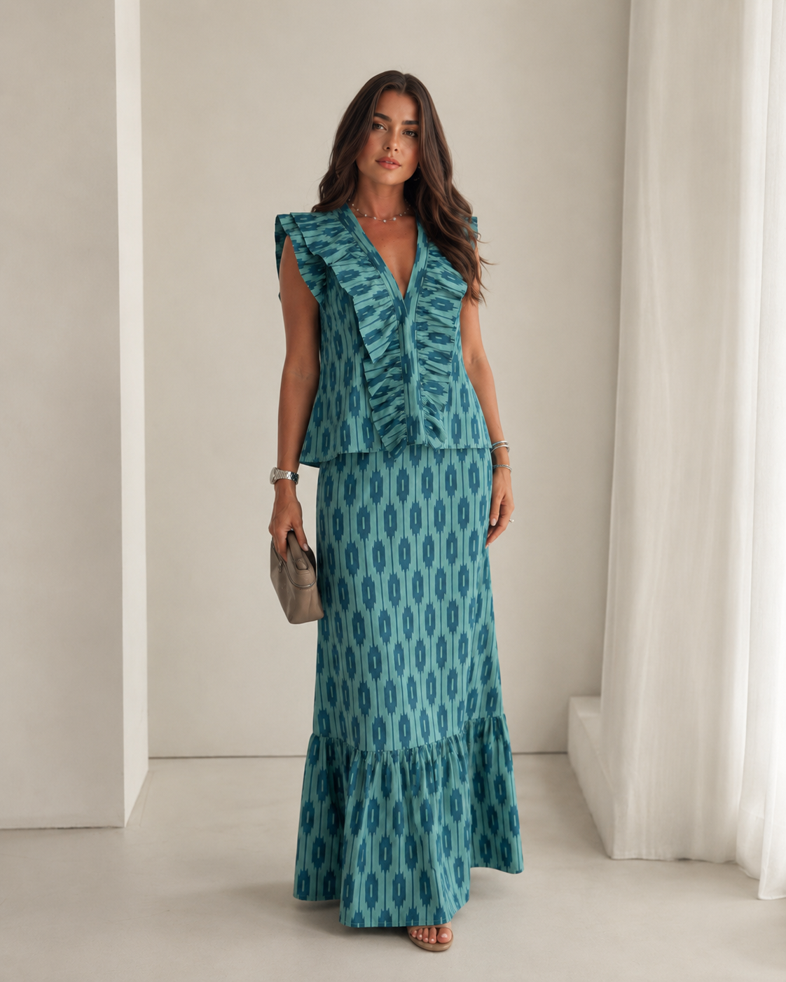 CONJUNTO VALENCIA AZUL