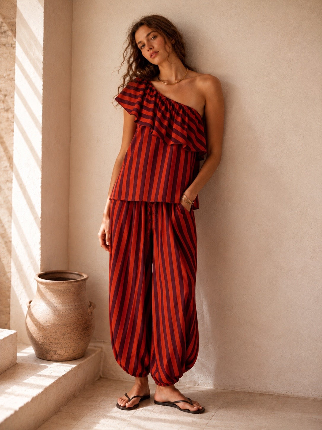 CONJUNTO ALMERIA NARANJA