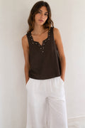 BLUSA RENNE MARRÓN