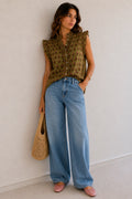 BLUSA VERDE OLIVA