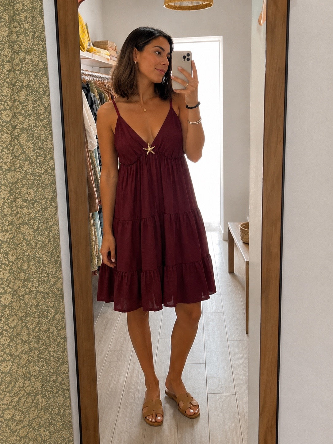 VESTIDO ESTRELLA ROJO