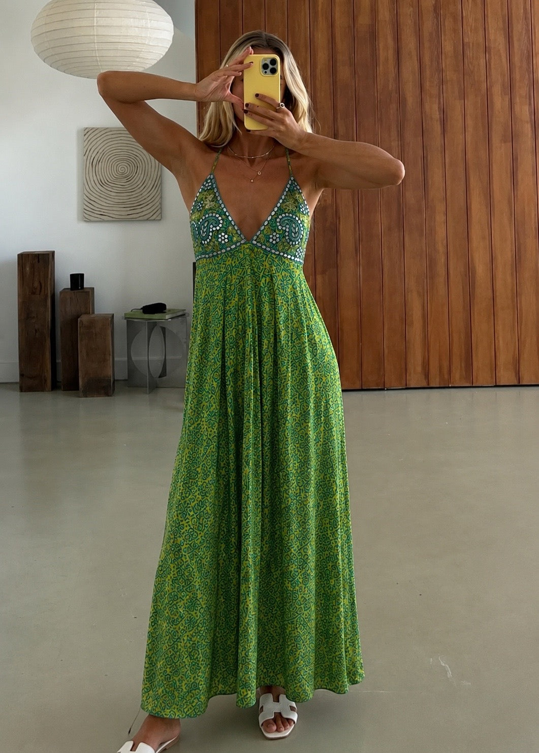 VESTIDO JAIPUR VERDE